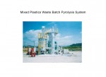 (2) Mixed Plastics Waste Batch Pyrolysis System